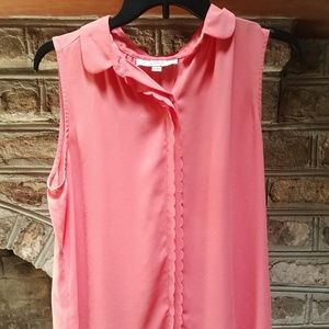 Loft sleeveless blouse